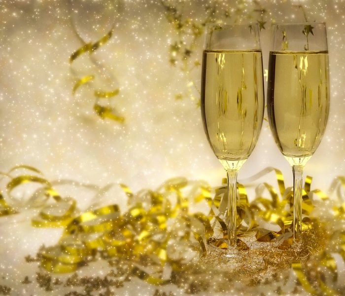 Dobry szampan na dobry Rok 2018