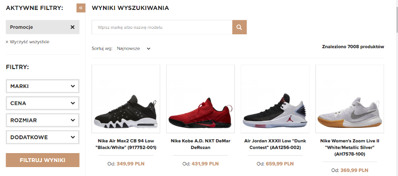 wyszukiwarka butów przeglądarka cen